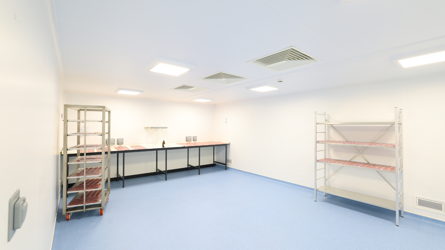 240m² Multi-Room Cleanroom Facility For Medicinal Cannabis Production
